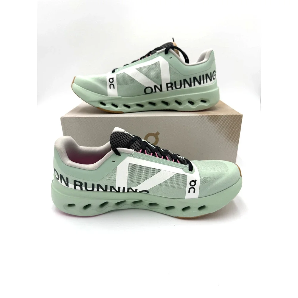 NEW On Men's Cloudsurfer Next Z5 Running Shoes - Mineral/Almond - Size 10.5